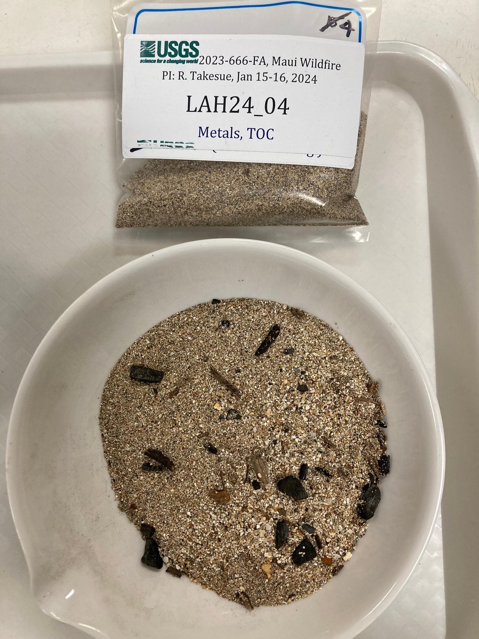 Initial Postfire Water Quality Results for Lāhainā, Maui